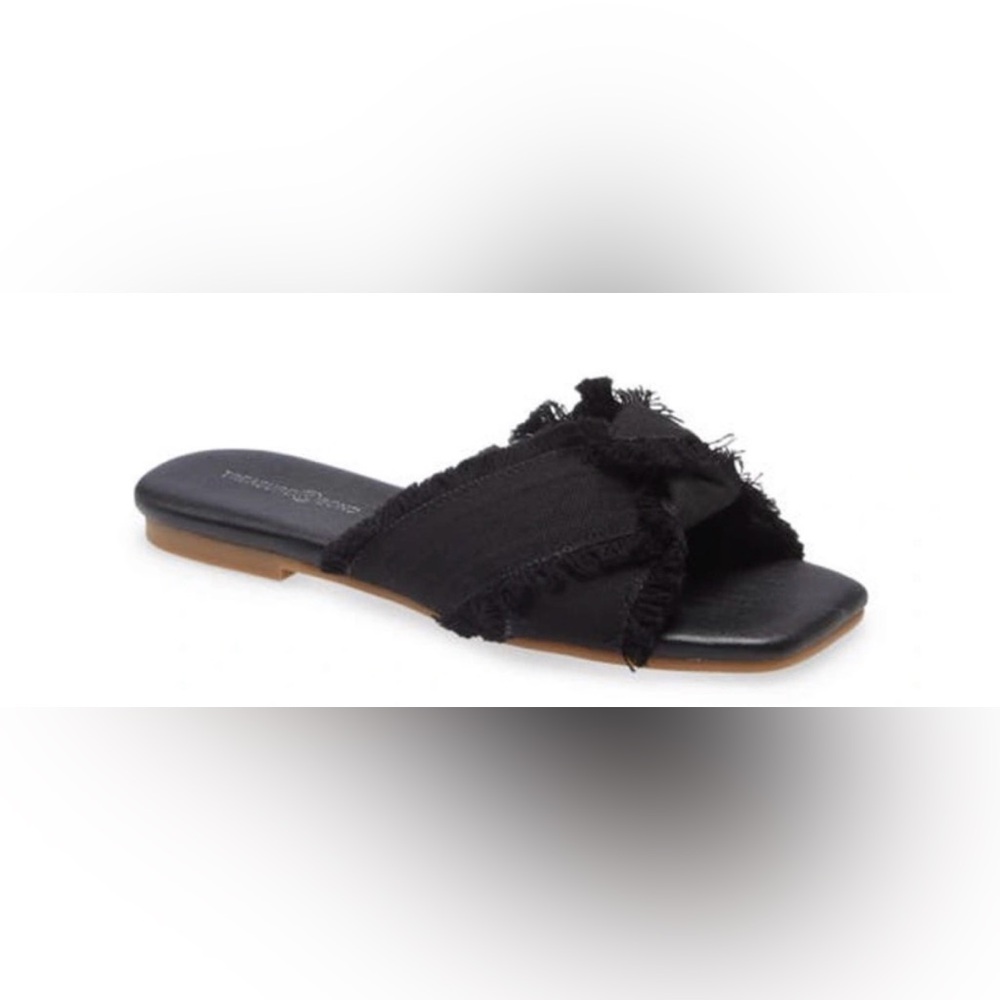 Treasure & Bond Jana Slide Sandal- Black